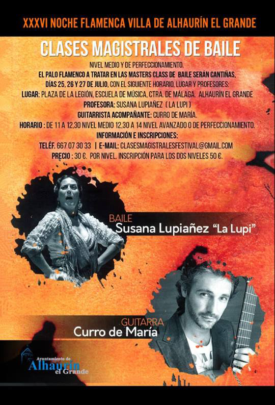 Alhaur�n el Grande celebrar� este s�bado su gran Noche Flamenca