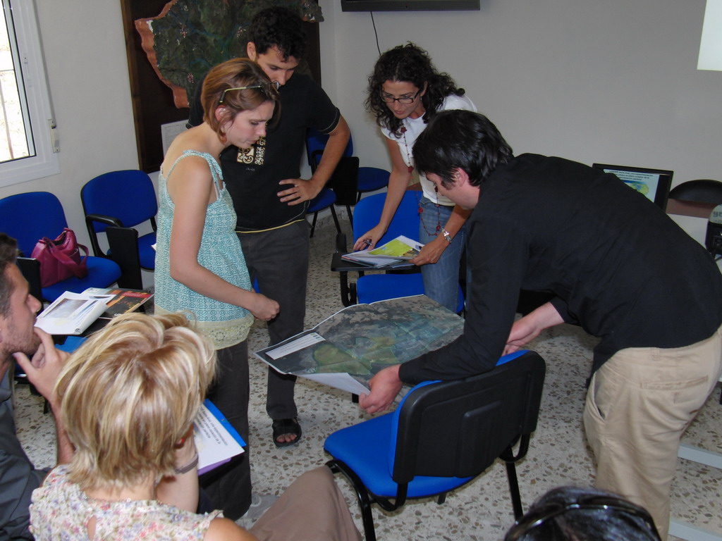 Una delegaci�n francesa acude al Guadalhorce para intercambiar informaci�n sobre puesta en valor de la actividad agraria