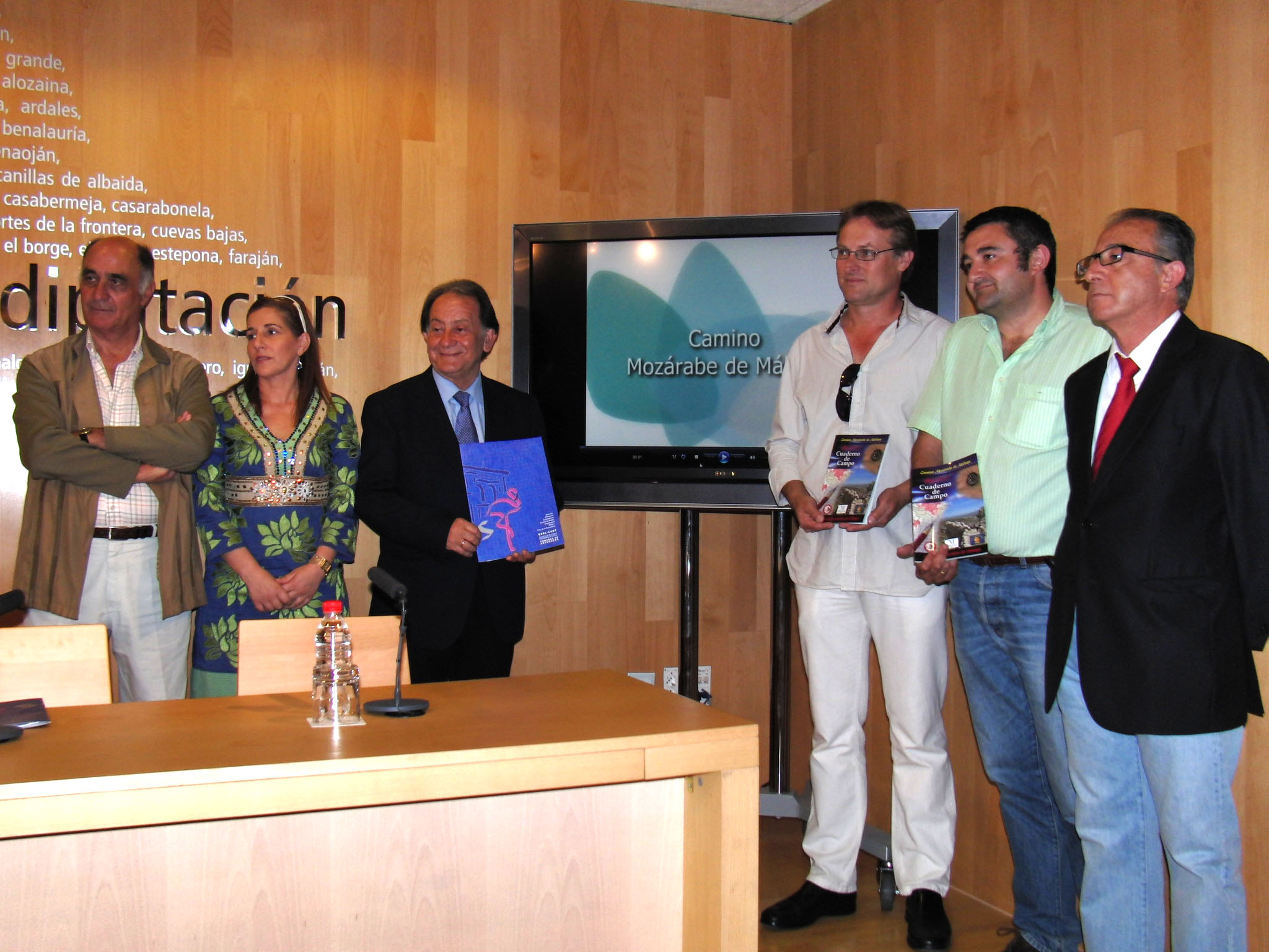 Se se�aliza el Camino Moz�rabe de Santiago en su paso por la provincia de M�laga